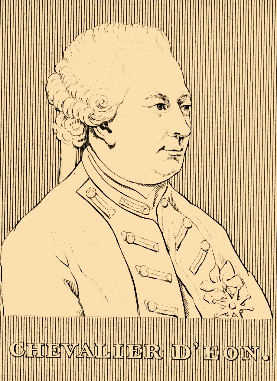 Chevalier DEon, 1728-1810, 1830. alkotó: Unbekannt