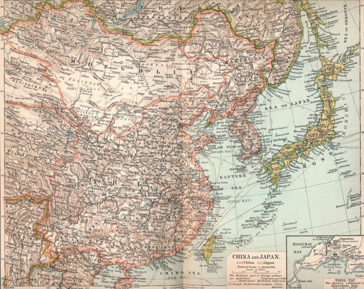 Kína és Japán, c1903, 1904 alkotó: Unbekannt