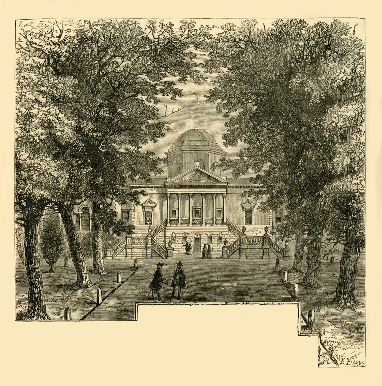 Chiswick-ház, 1763-ban, 1878 c. alkotó: Unbekannt