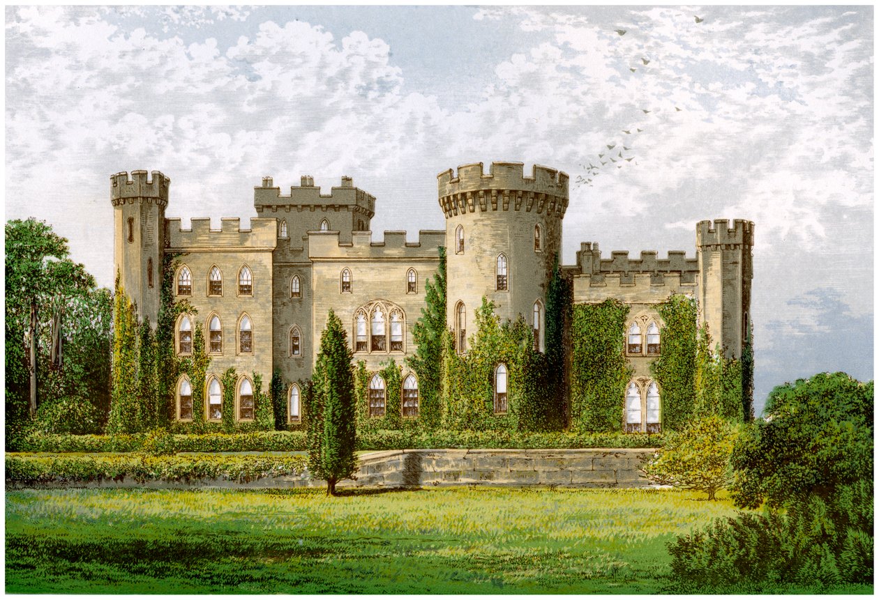Cholmondeley kastély, Cheshire, Cholmondeley márki otthona, 1880 alkotó: Unbekannt