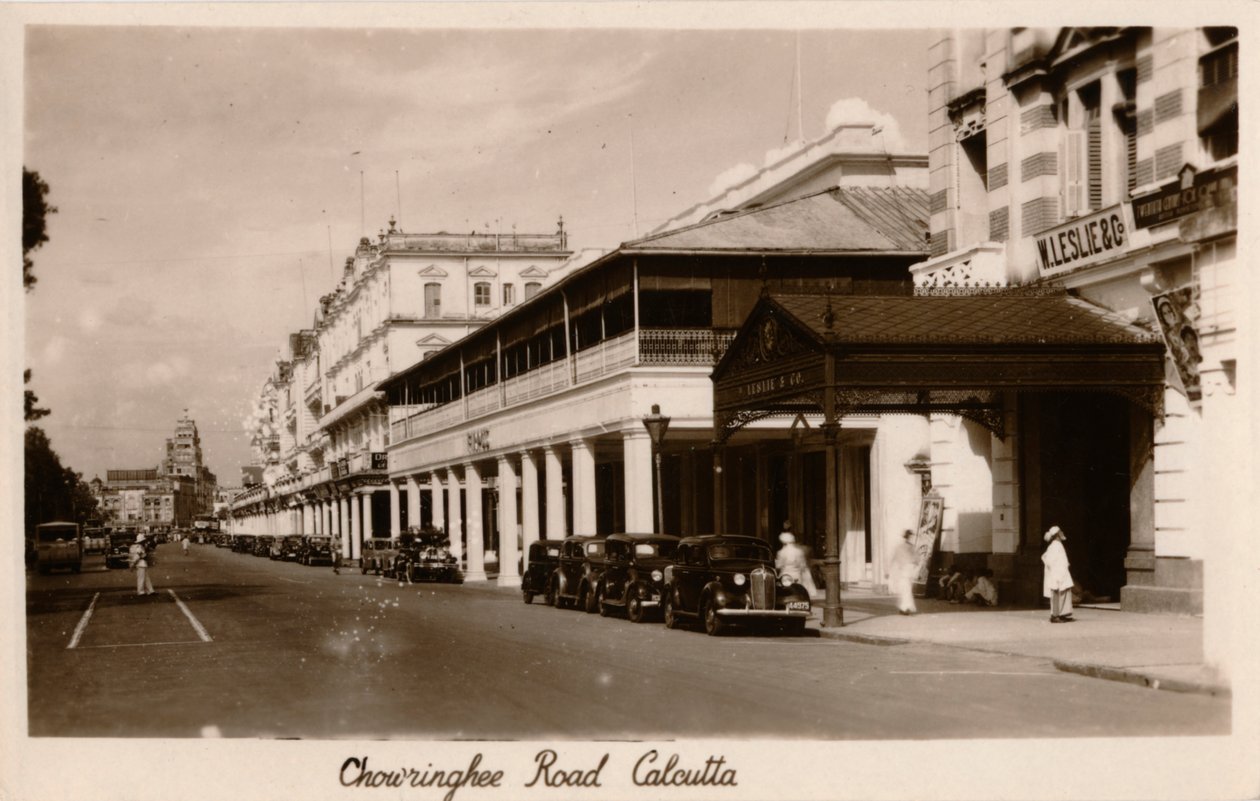 Chowringhee Road, Calcutta, 1940 alkotó: Unbekannt