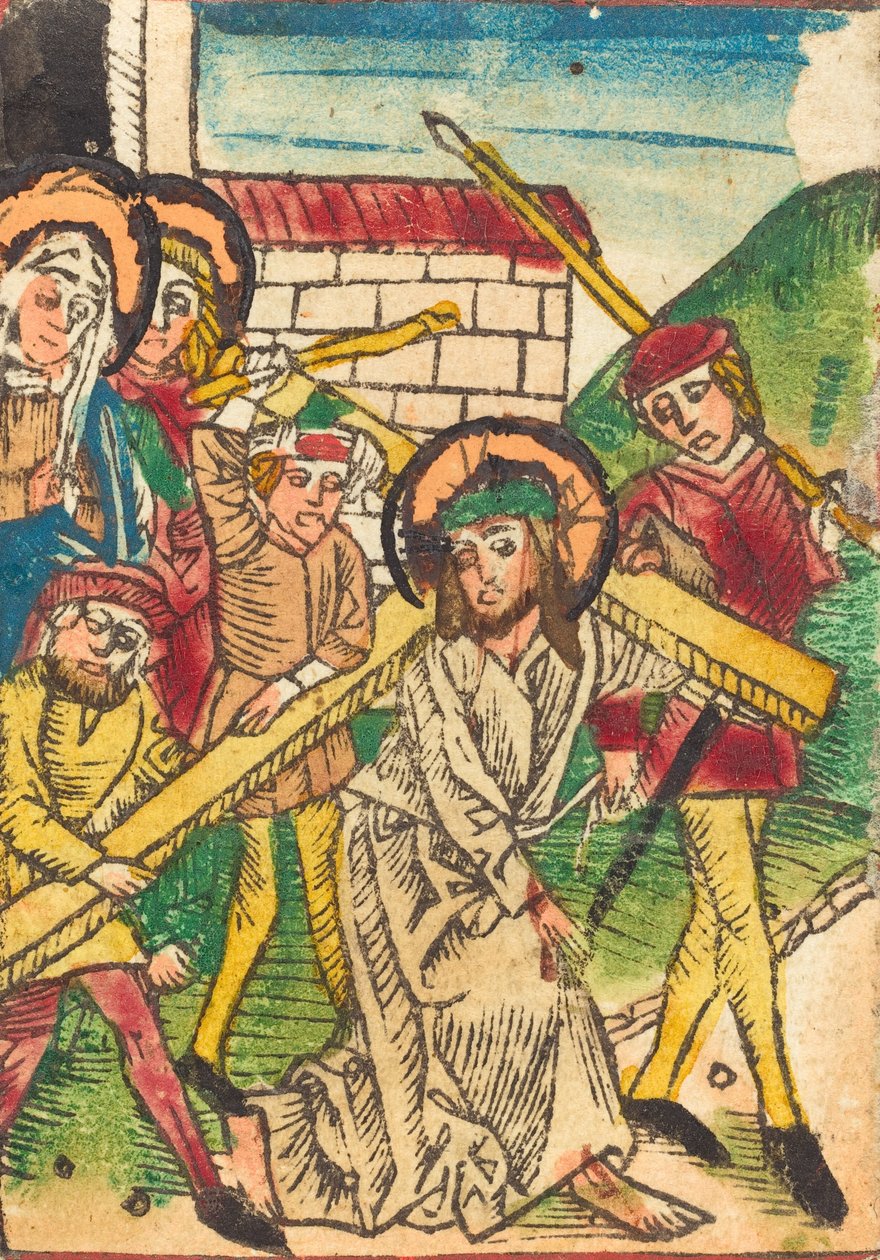 A keresztet hordozó Krisztus c. 14701480. alkotó: Unbekannt