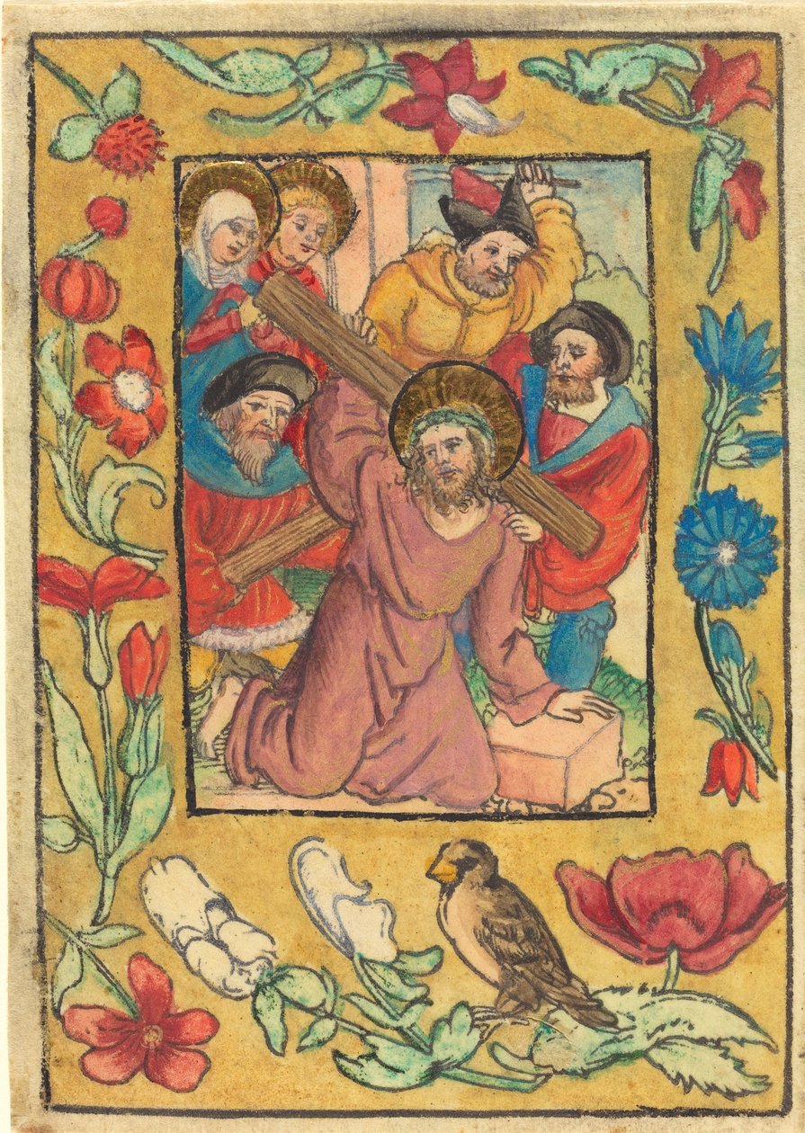 A keresztet hordozó Krisztus c. 1500. alkotó: Unbekannt