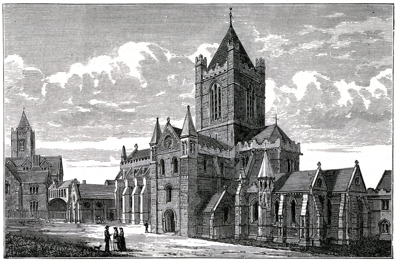 Christ Church Cathedral, Dublin, XIX. század alkotó: Unbekannt