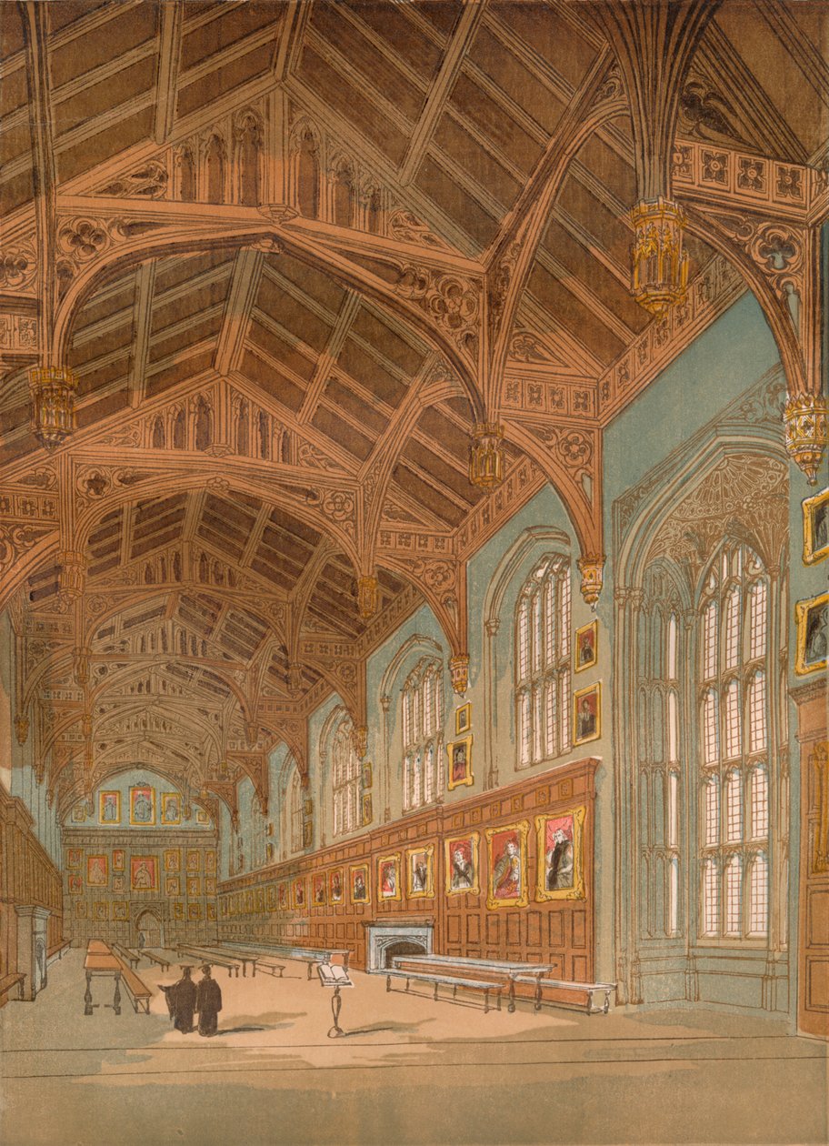 Christ Church Hall, Oxford, 1845, 1864 alkotó: Unbekannt