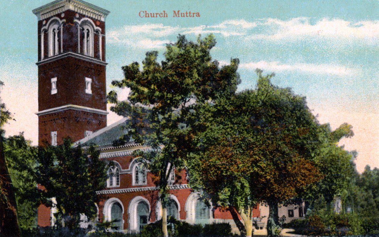 Christ Church, Muttra, India, XX. század alkotó: Unbekannt