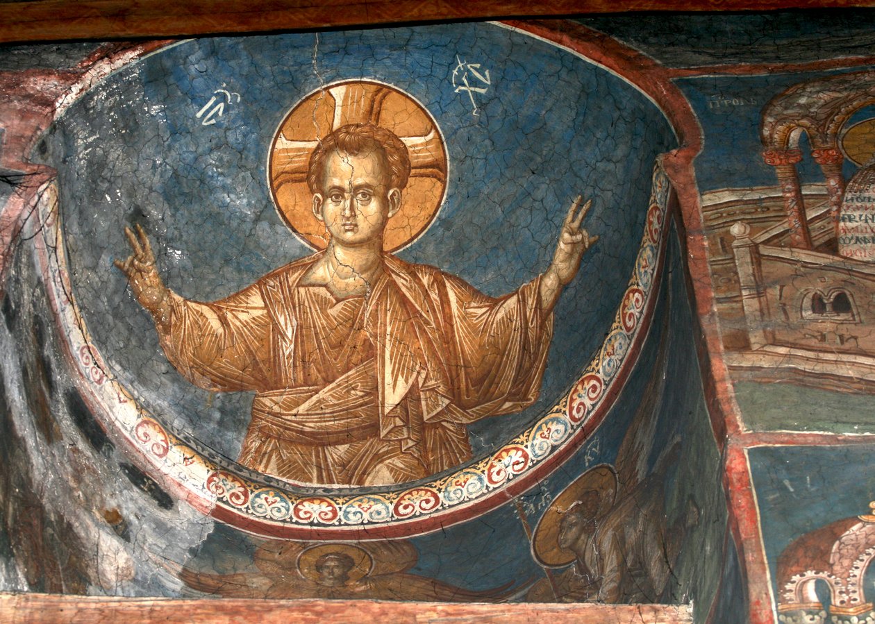 Krisztus Emmanuel, 1350 körül alkotó: Unbekannt