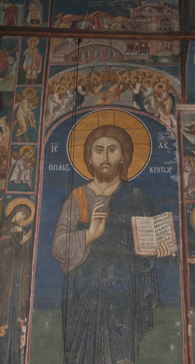 Pantokrátor Krisztus, 1350 körül alkotó: Unbekannt