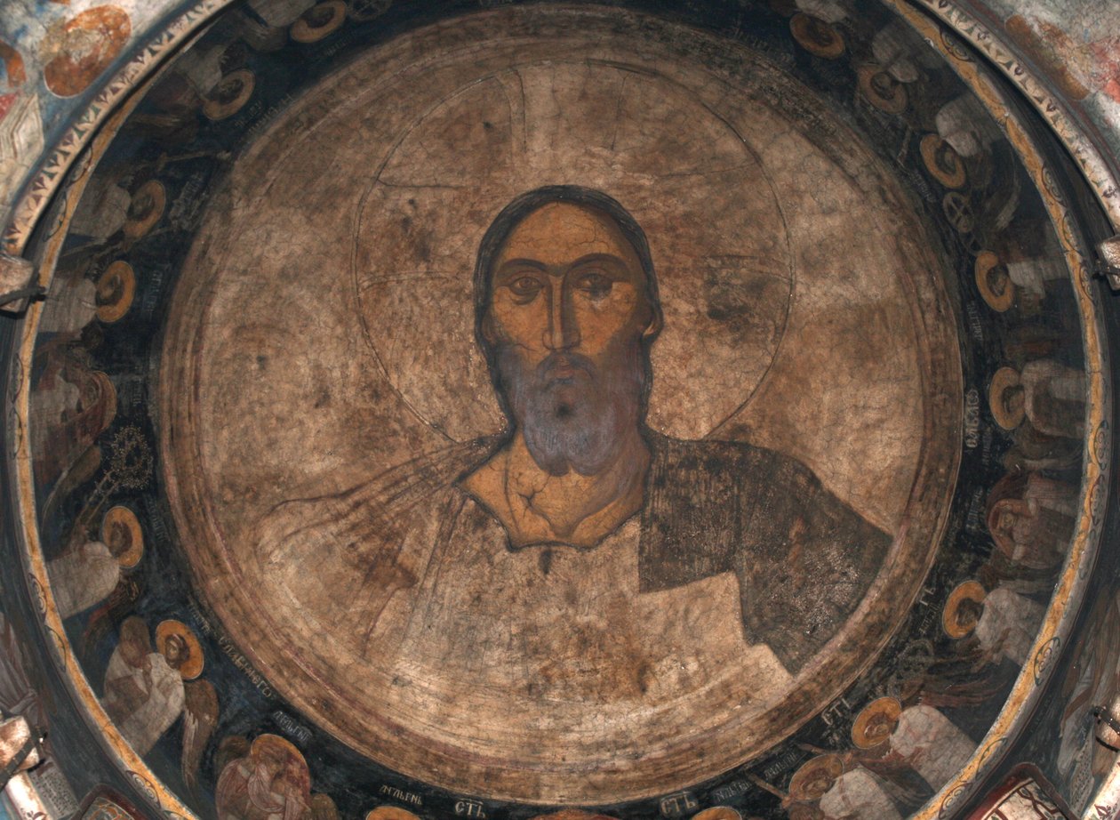 Pantokrátor Krisztus, 1350 körül alkotó: Unbekannt