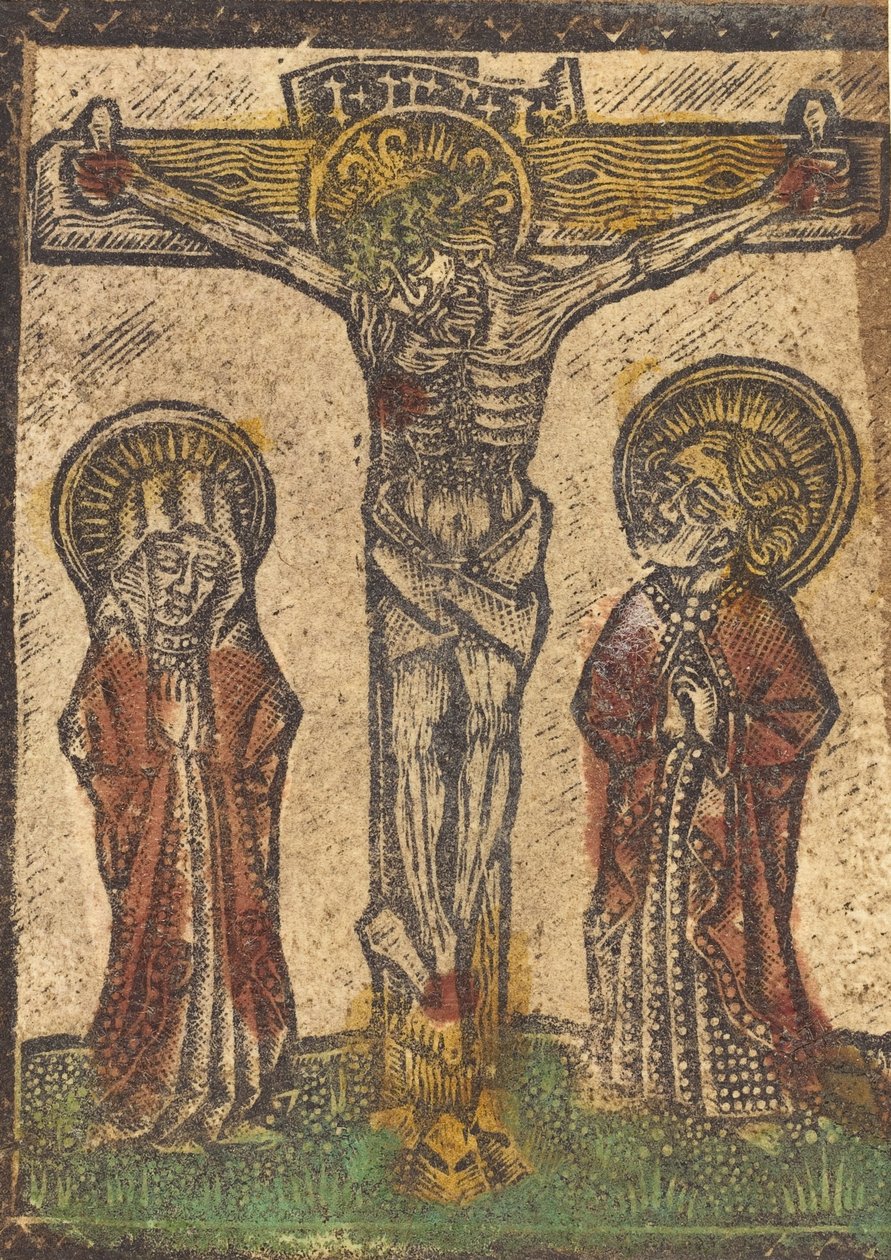 Krisztus a kereszten, 14701480. alkotó: Unbekannt