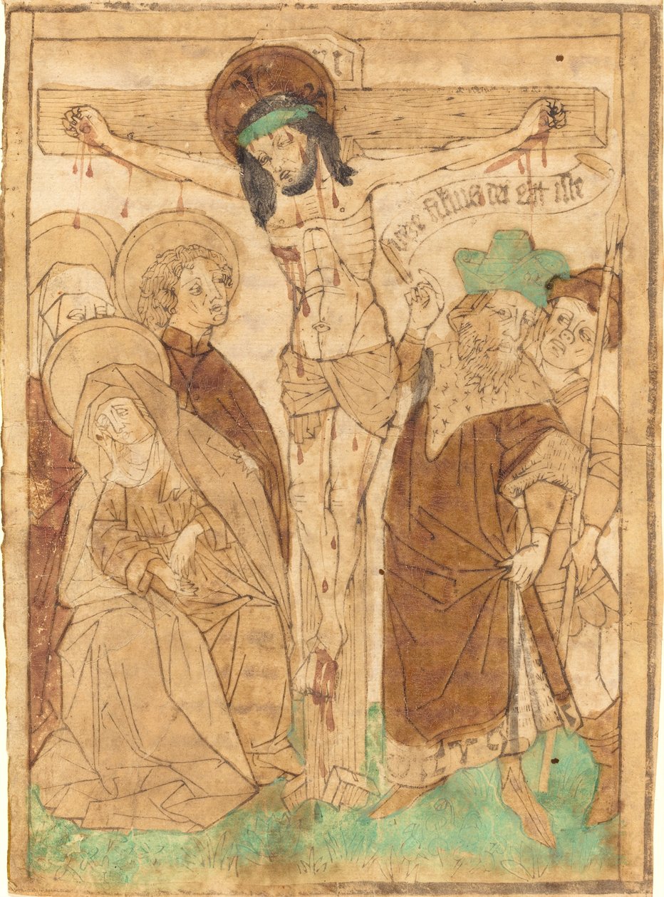 Krisztus a kereszten, c. 14501460. alkotó: Unbekannt