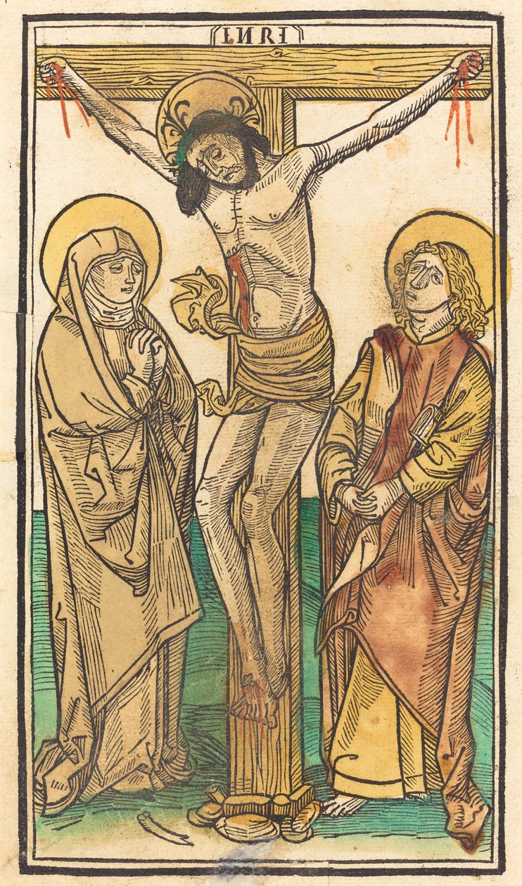 Krisztus a kereszten, c. 1485. alkotó: Unbekannt