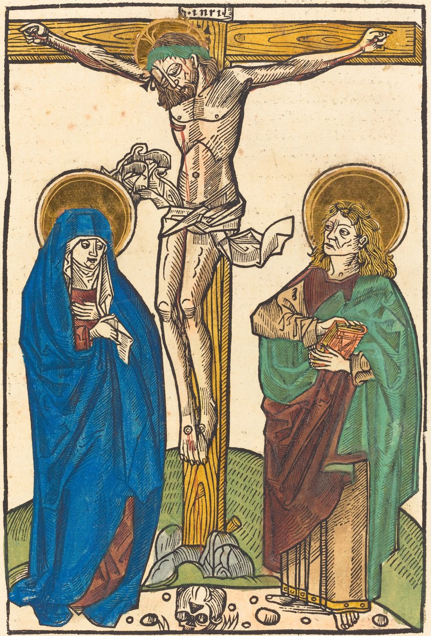Krisztus a kereszten, c. 1500. alkotó: Unbekannt