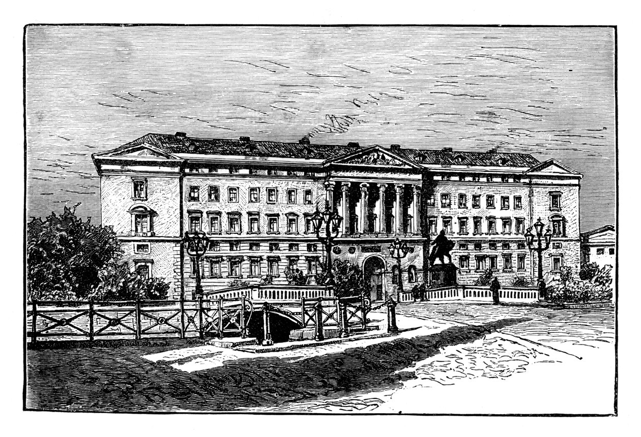Christiansborg kastély, Koppenhága, Dánia alkotó: Unbekannt