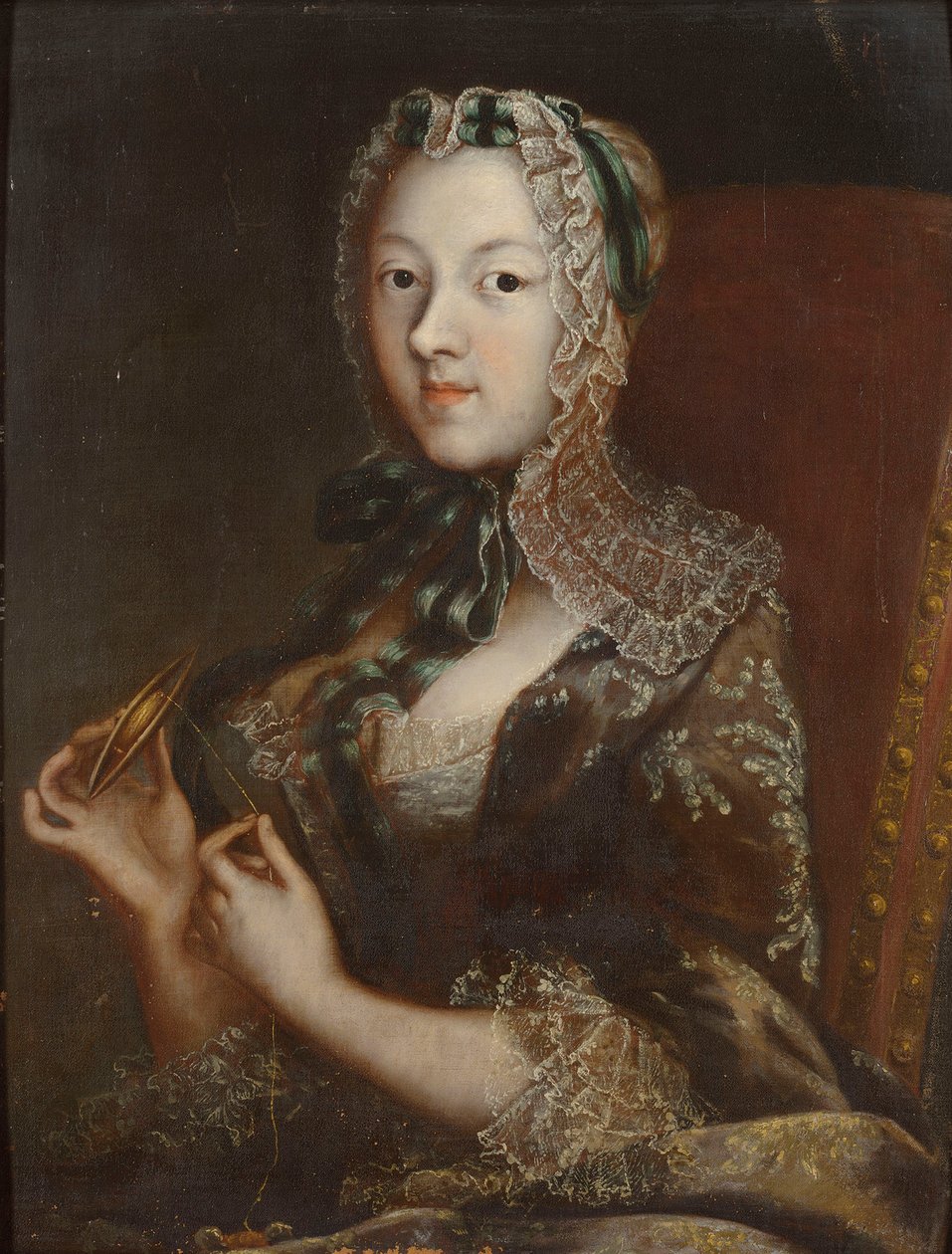 Christine Henriette Hesse-Rotenburgból 1717-1778, Carignan hercegnője, 18. század. alkotó: Unbekannt
