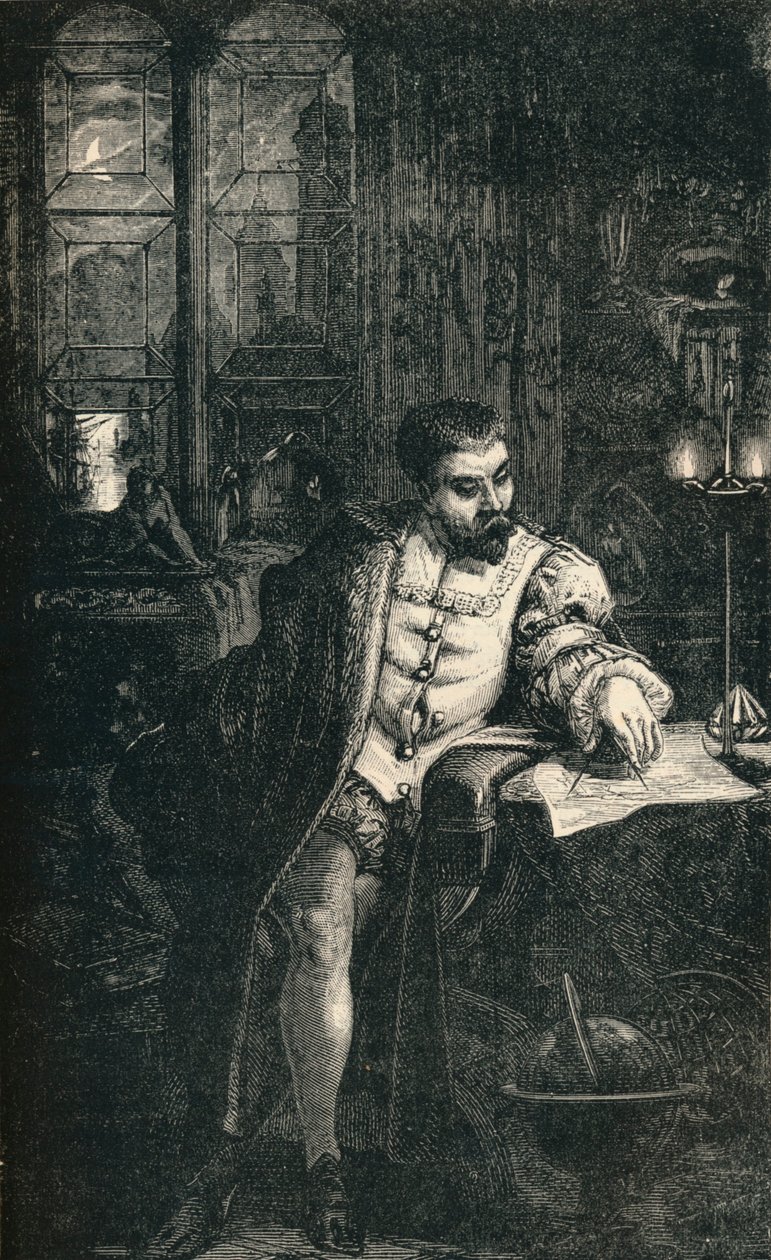 Kolumbusz Kristóf, 1451-1506, c1910 alkotó: Unbekannt