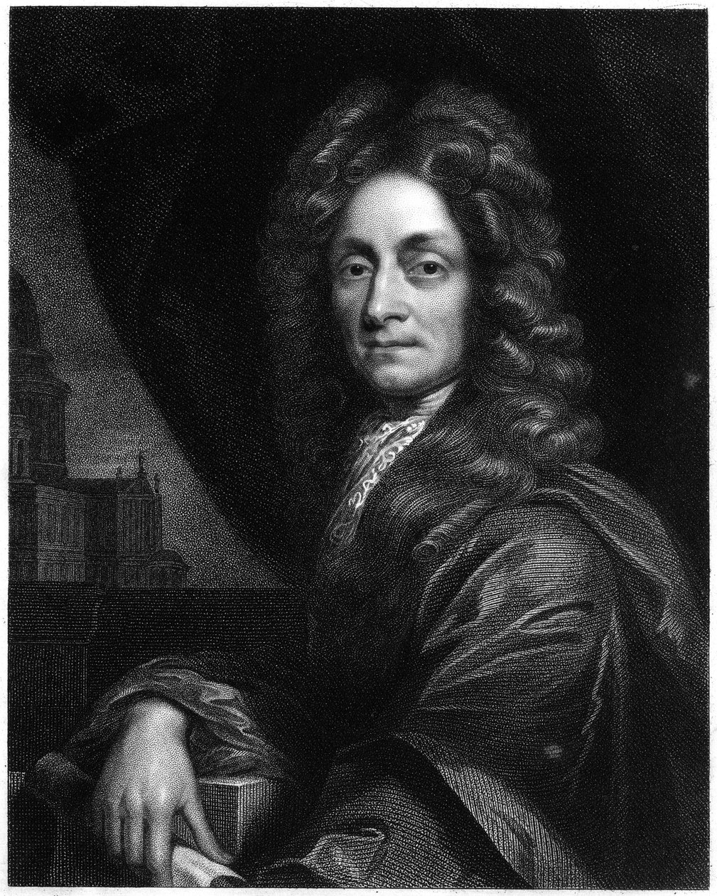 Christopher Wren angol építész, matematikus és fizikus, 1833 alkotó: Unbekannt