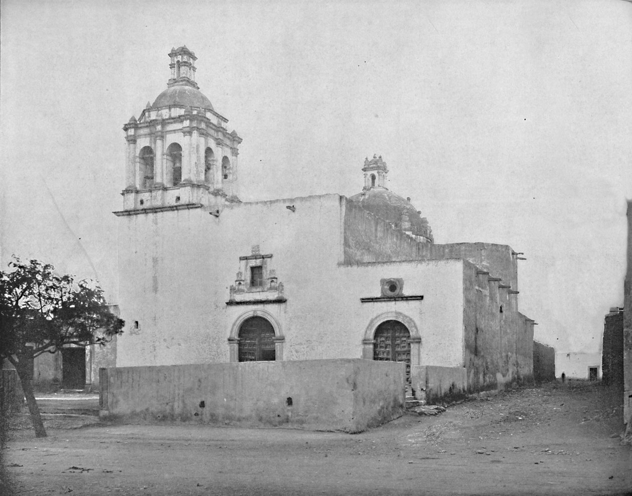 Guadaloupe templom, Chihuahua, Mexikó, 1897. alkotó: Unbekannt
