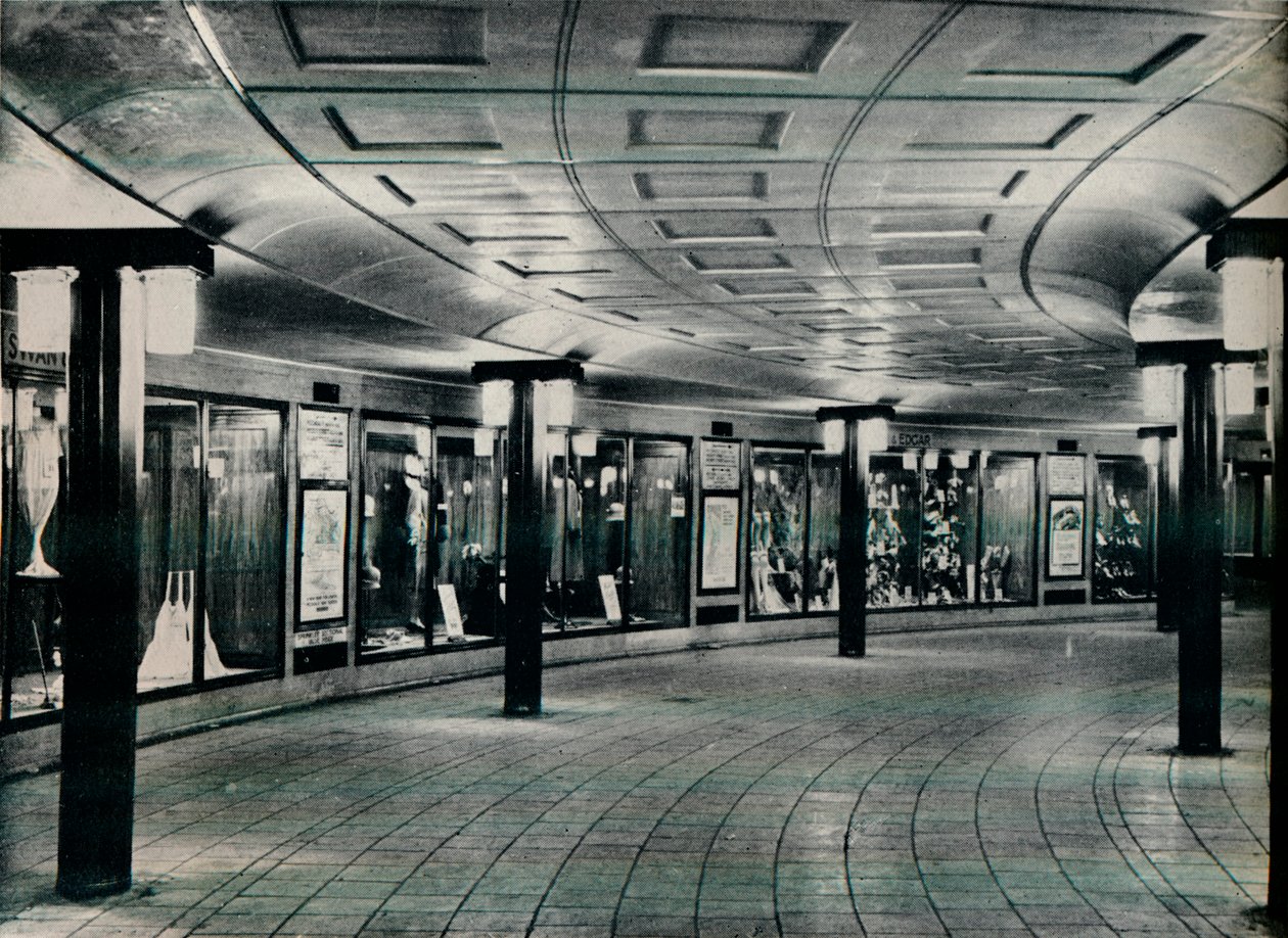 A Piccadilly Circus állomás körzete, 1929 alkotó: Unbekannt