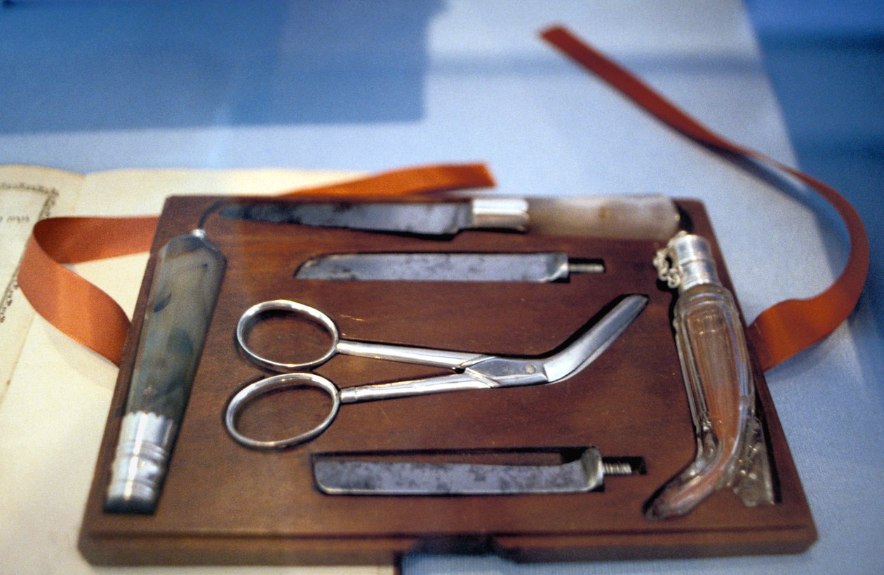 Körülmetélési készlet, holland, 1827 alkotó: Unbekannt