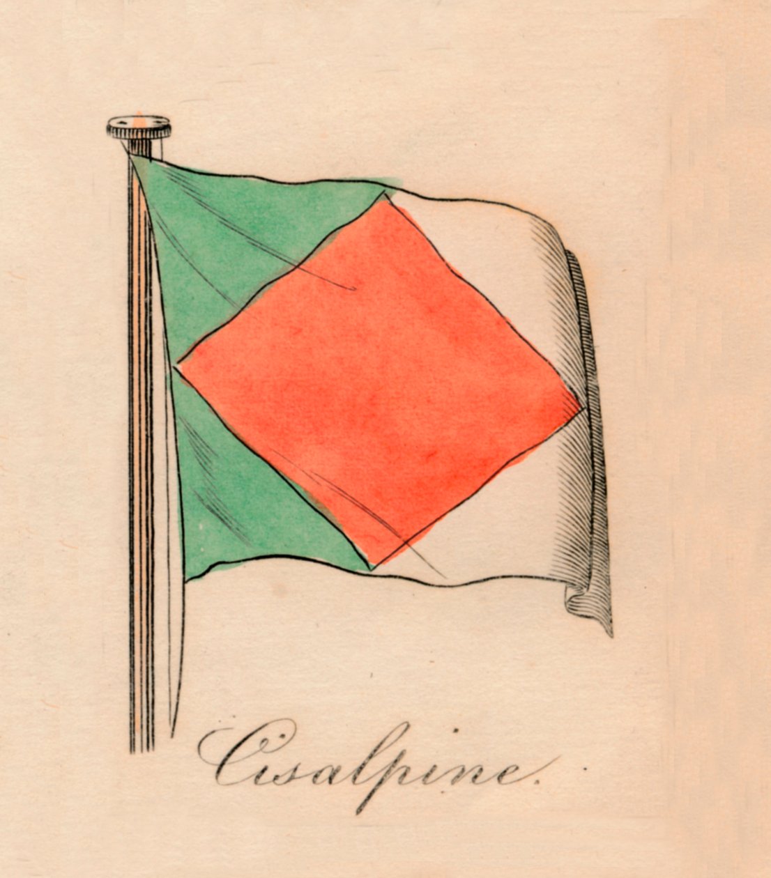 Cizalpin, 1838 alkotó: Unbekannt