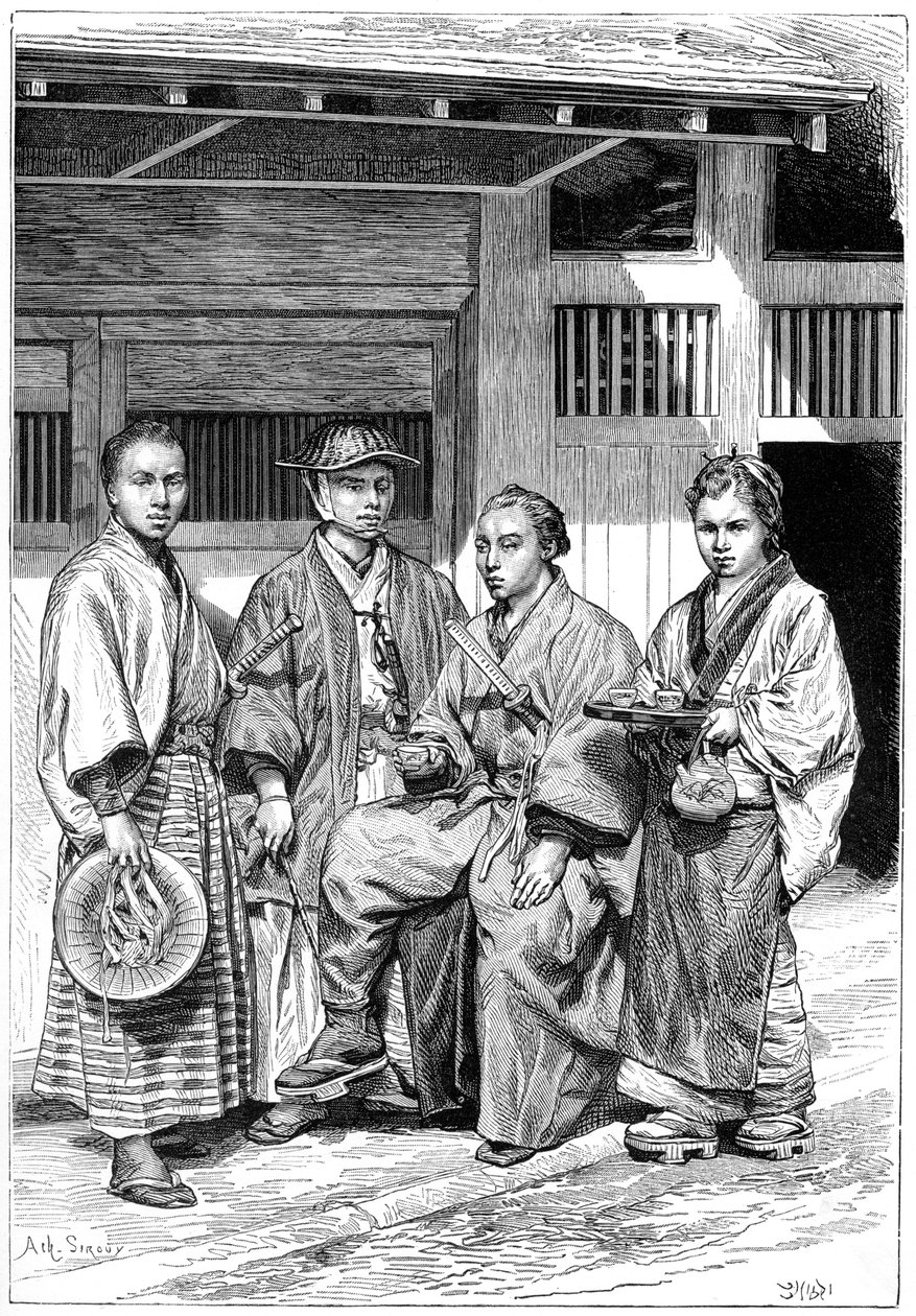 Tokió polgárai, Japán, 1895 alkotó: Unbekannt