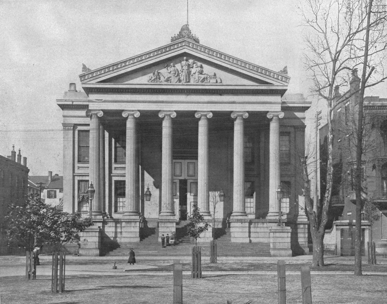Városháza, New Orleans, Louisiana, USA, 1900. alkotó: Unbekannt