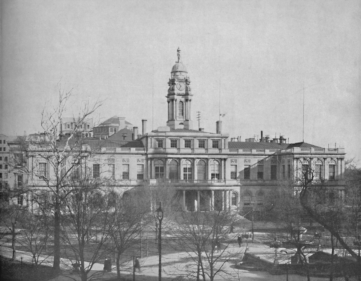 Városháza, New York, 1897. alkotó: Unbekannt