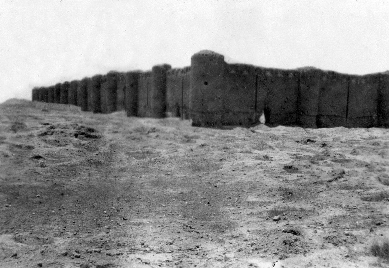 Városfalak, Szamarra, Mezopotámia, 1918 alkotó: Unbekannt