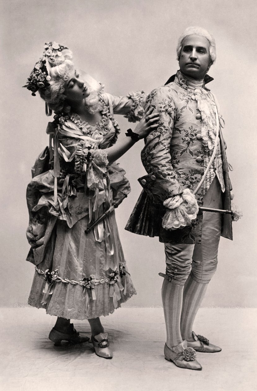 Clara Dow és Henry Lytton Iolanthe-ban, 1907 alkotó: Unbekannt