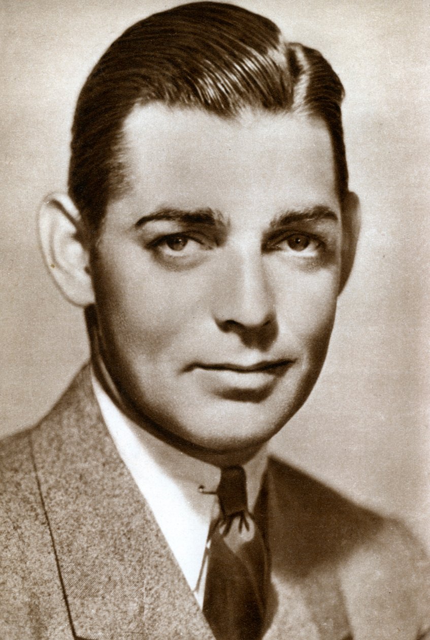 Clark Gable amerikai színész, 1933 alkotó: Unbekannt