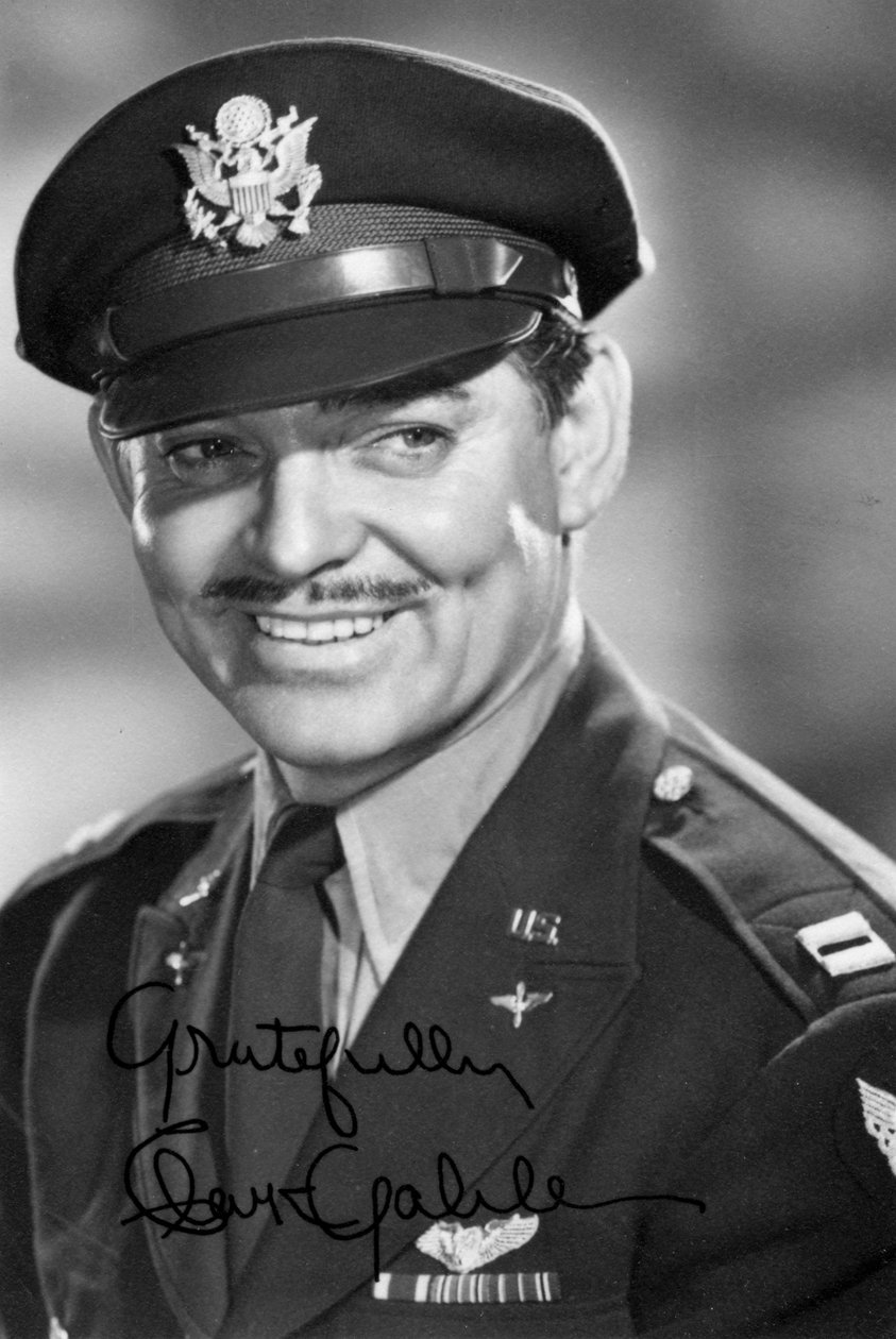 Clark Gable amerikai színész, 1942-1945 alkotó: Unbekannt