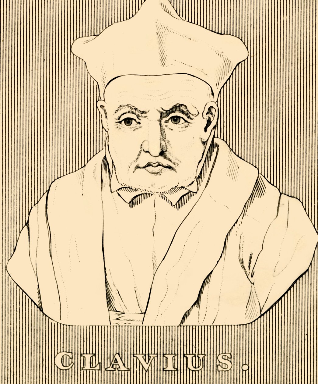 Clavius, 1538-1612, 1830. alkotó: Unbekannt
