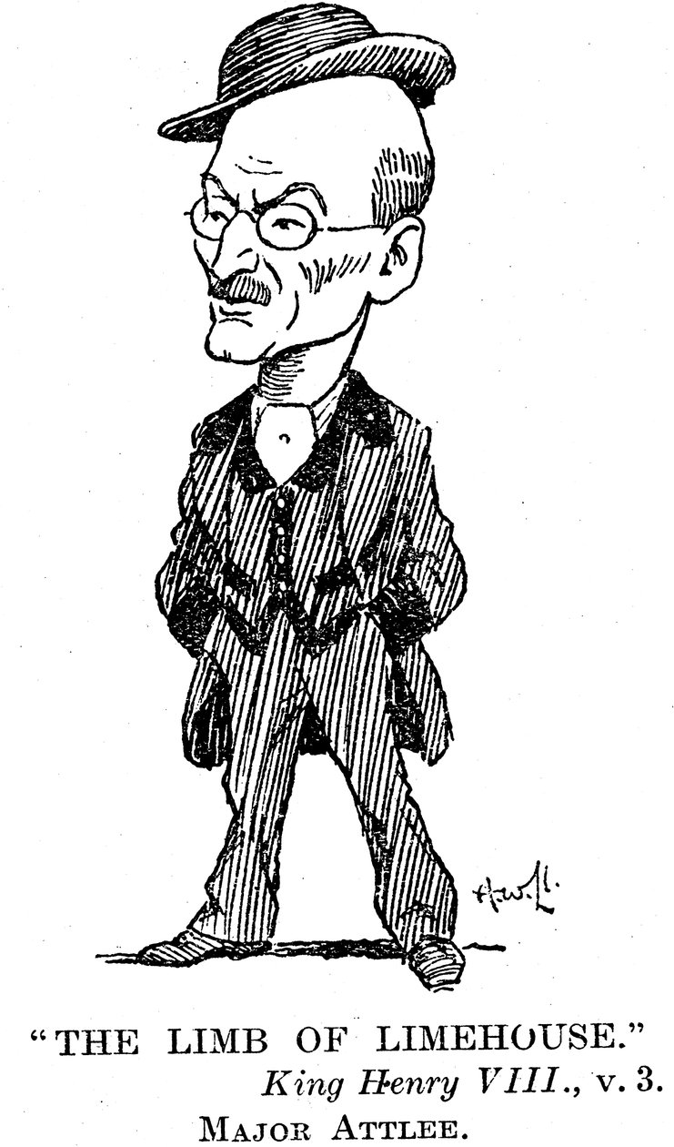 Clement Atlee 1883-1967, brit munkáspárti államférfi, 1932 alkotó: Unbekannt