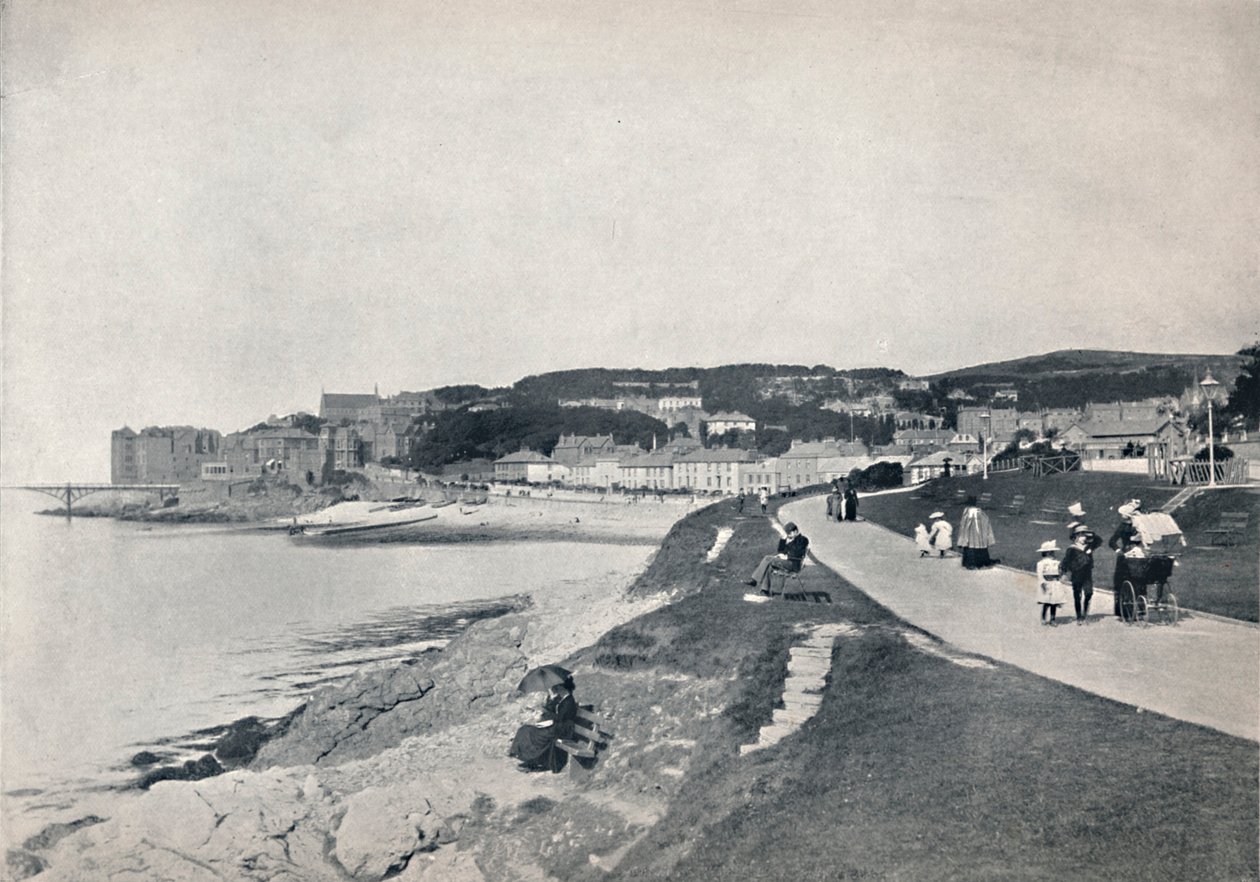 Clevedon – The Green Beach, 1895 alkotó: Unbekannt