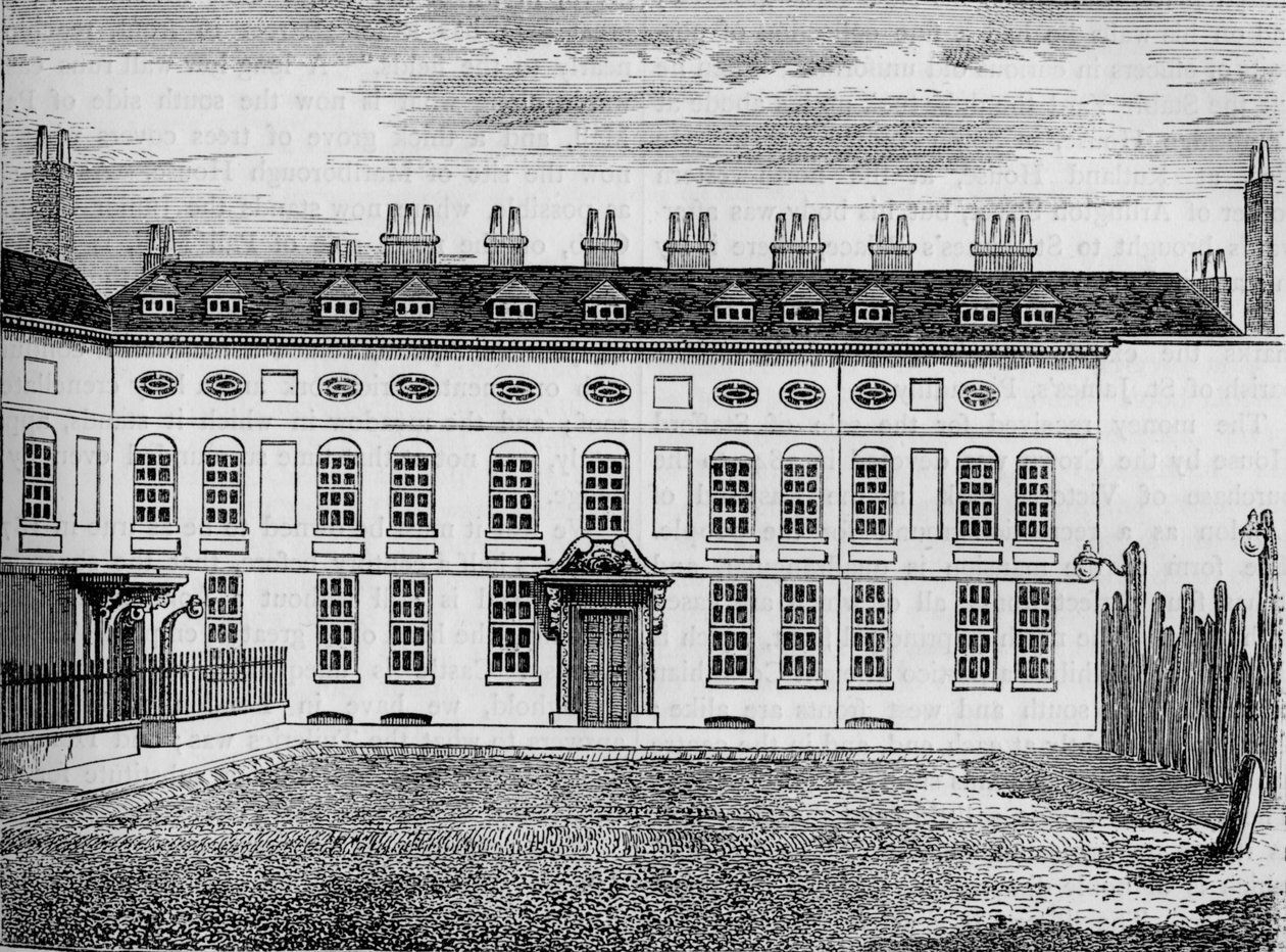 Cleveland House, Westminster, London, 1799 1878 alkotó: Unbekannt
