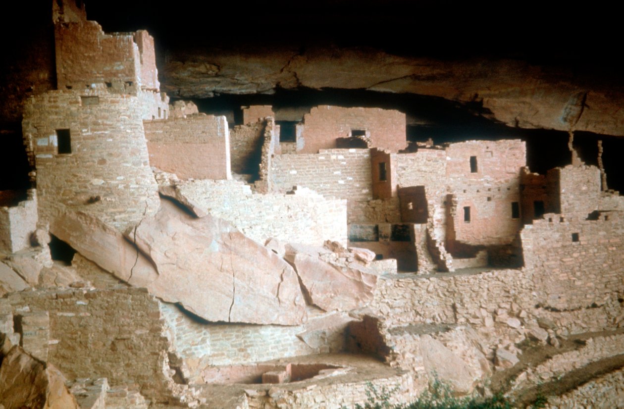 Cliff Palace, indián, Mesa Verde, Colorado, USA, 12-13. század alkotó: Unbekannt