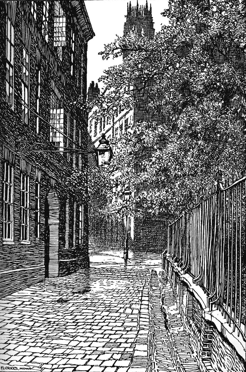 Cliffords Inn, Looking North, 1903 alkotó: Unbekannt