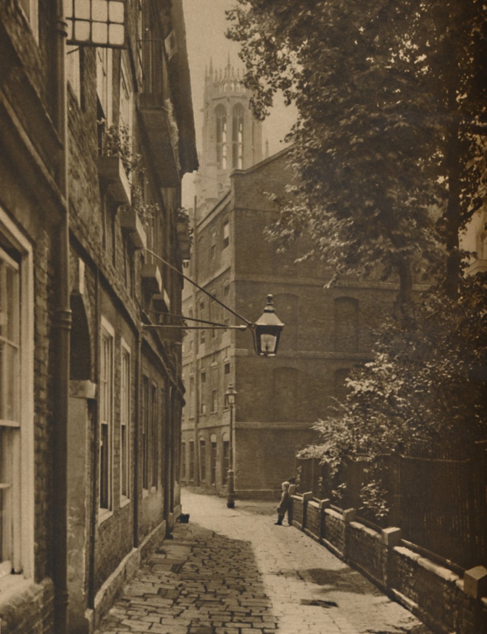 Cliffords Inn: Chancery legrégebbi és egyik legfontosabb fogadója, 1935. alkotó: Unbekannt