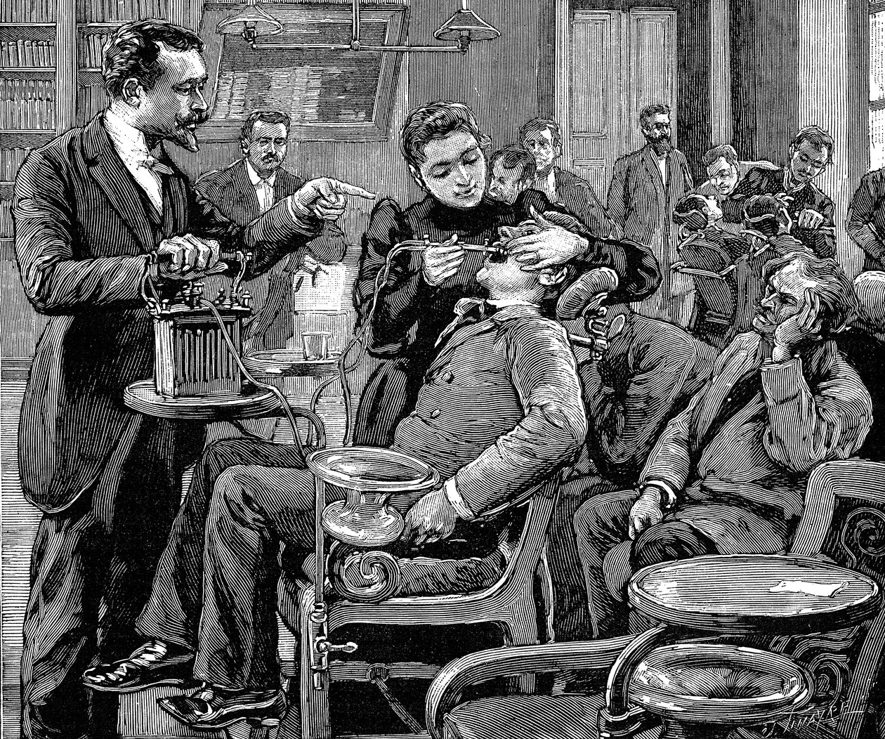 A párizsi Fogorvosi Iskola klinikája, 1892 alkotó: Unbekannt