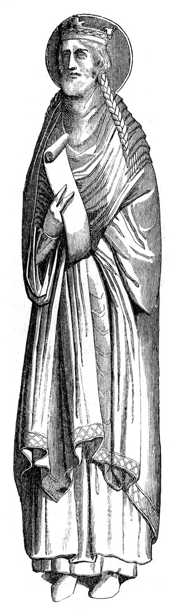 Clotaire I 497-560, a frankok királya, 1849 alkotó: Unbekannt