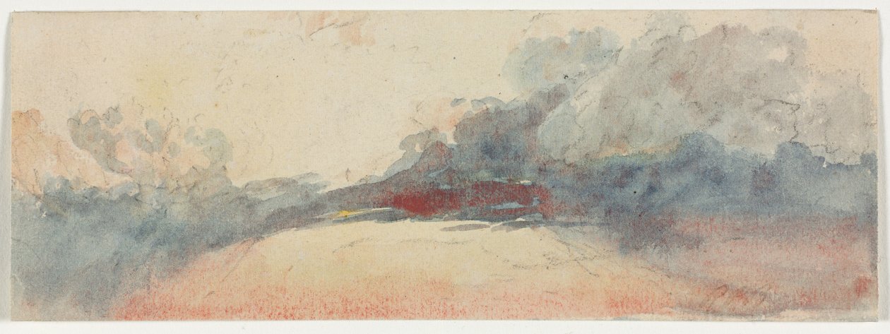 Felhőtanulmány, 1800-as évek. alkotó: Unbekannt