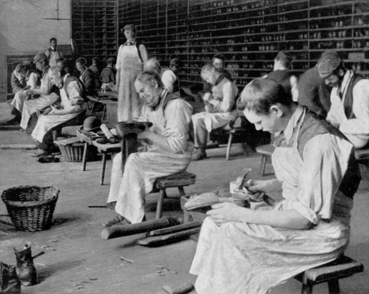 Cobbling, Earlswood Asylum, Reigate, 1904 alkotó: Unbekannt