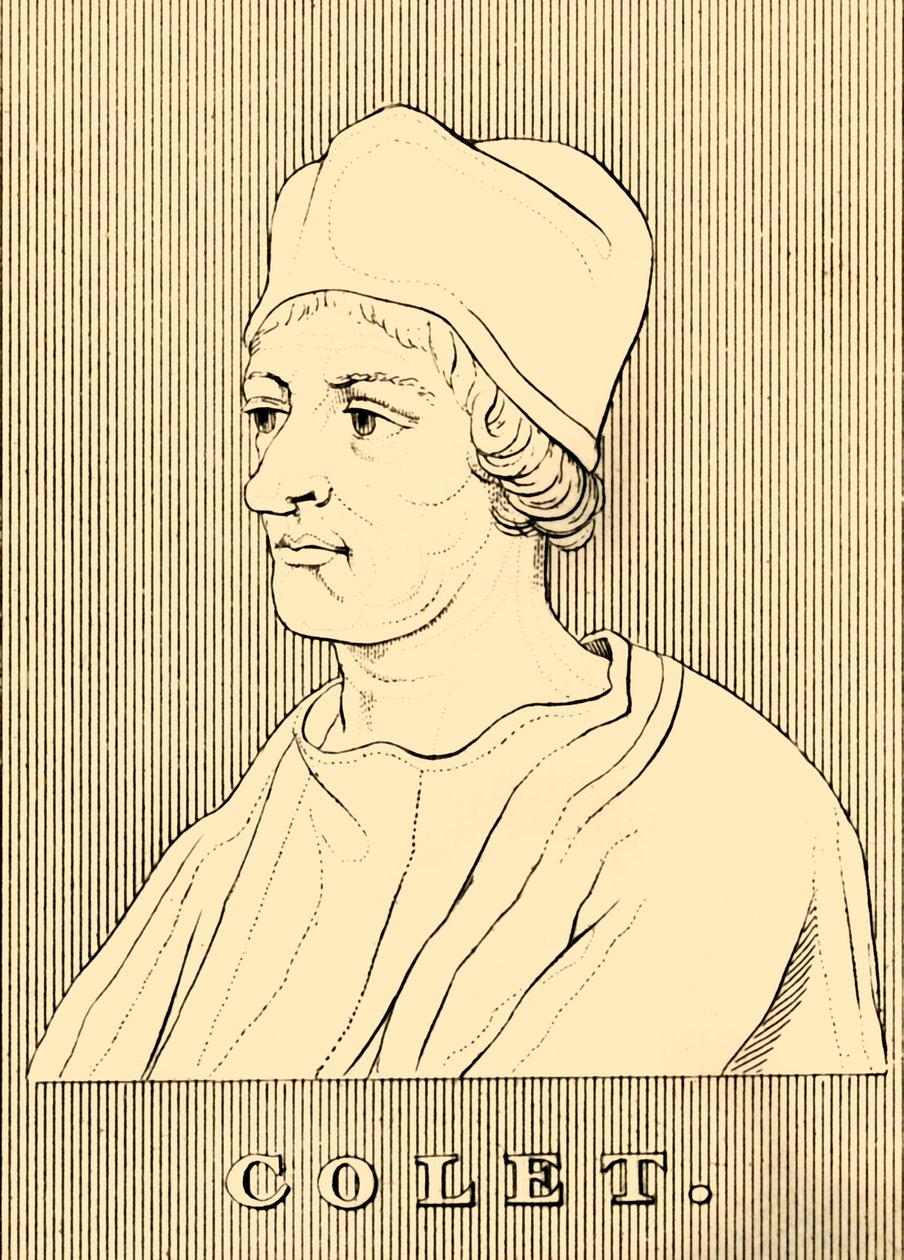 Colet, 1467-1519, 1830. alkotó: Unbekannt