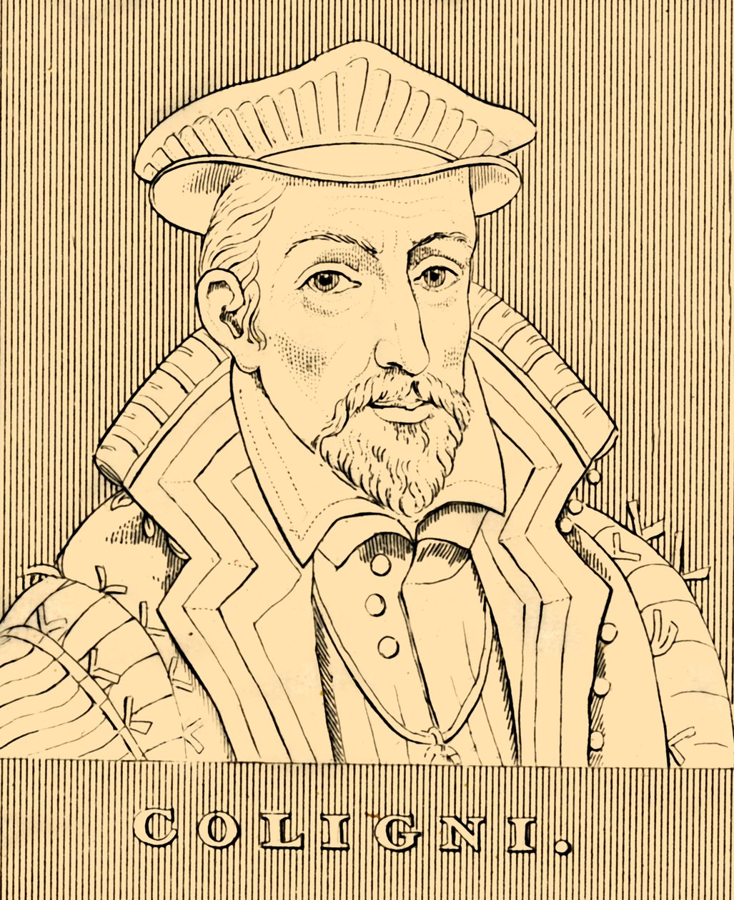 Coligni, 1519-1572, 1830. alkotó: Unbekannt