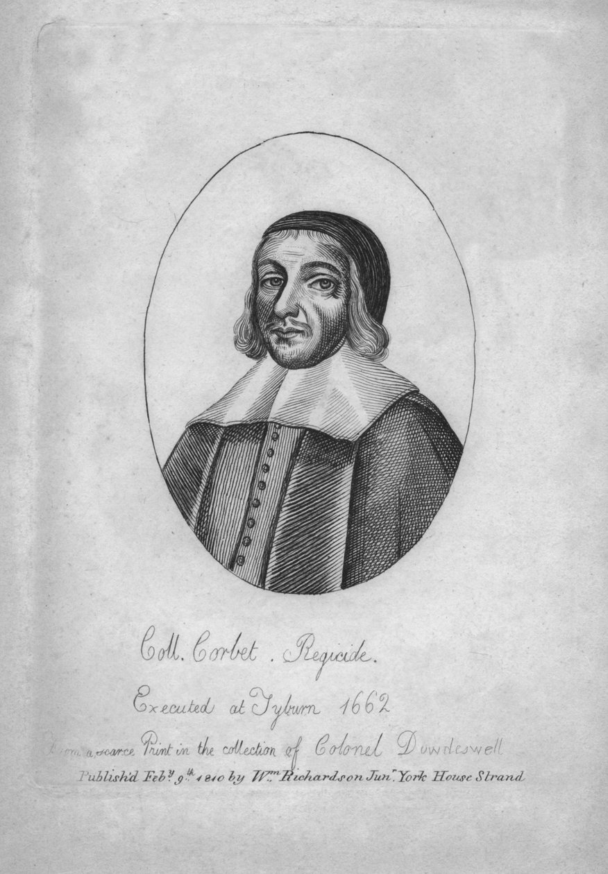 Coll. Corbet. Regicide, 1810. alkotó: Unbekannt