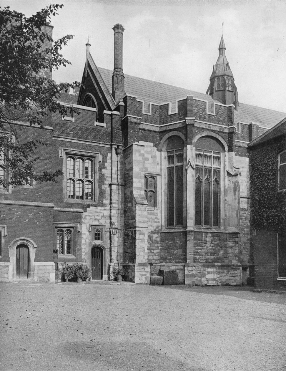 College Hall, a Brewhouse Yardból, 1926 alkotó: Unbekannt