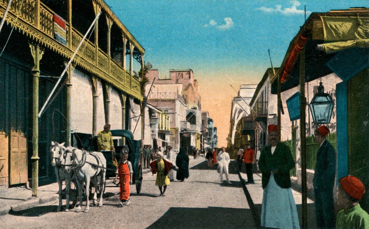 Colmar Street, Szuez, Egyiptom, XX. század alkotó: Unbekannt