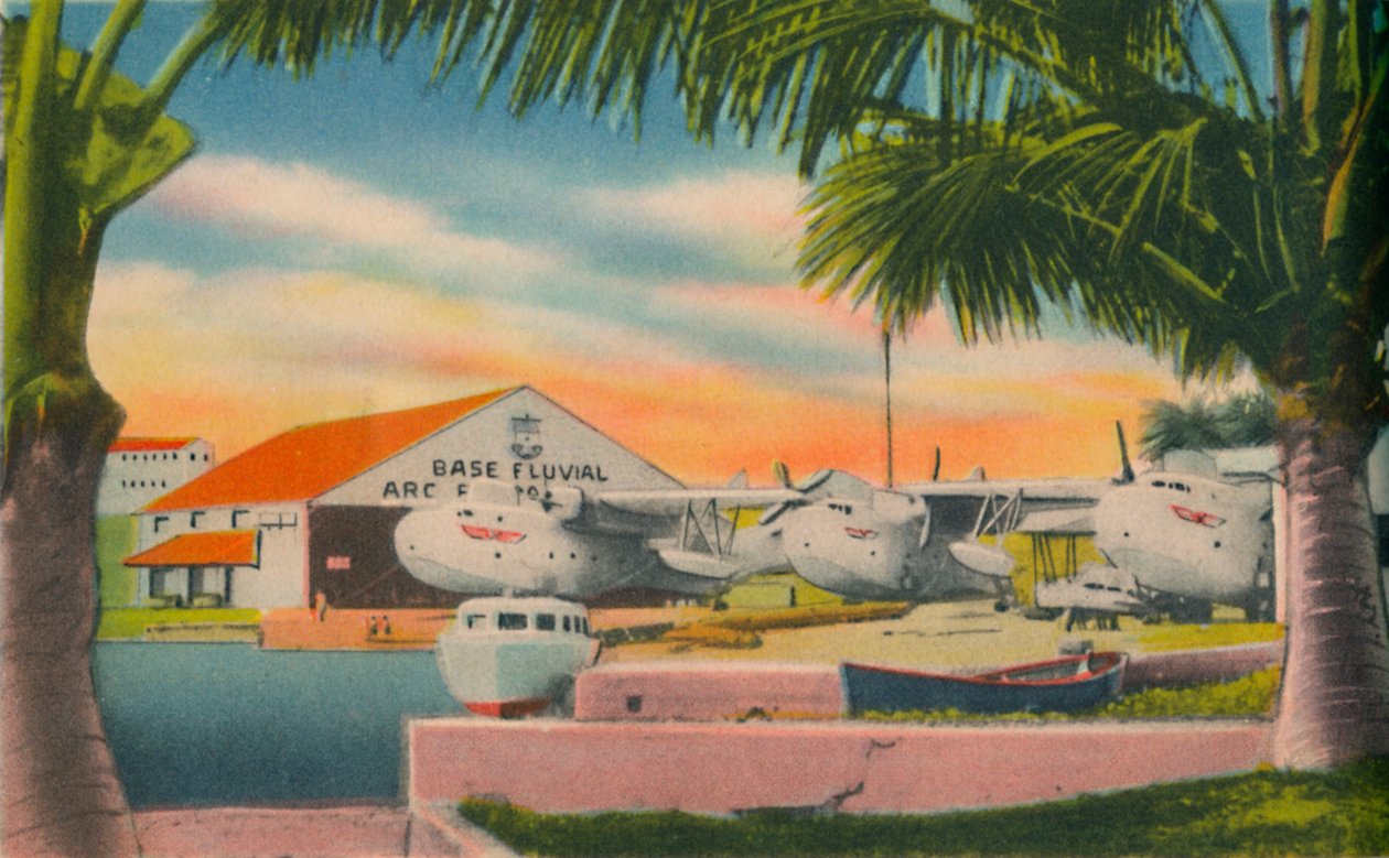Kolumbiai haditengerészet folyóbázisa, Barranquilla, 1940-es évek alkotó: Unbekannt
