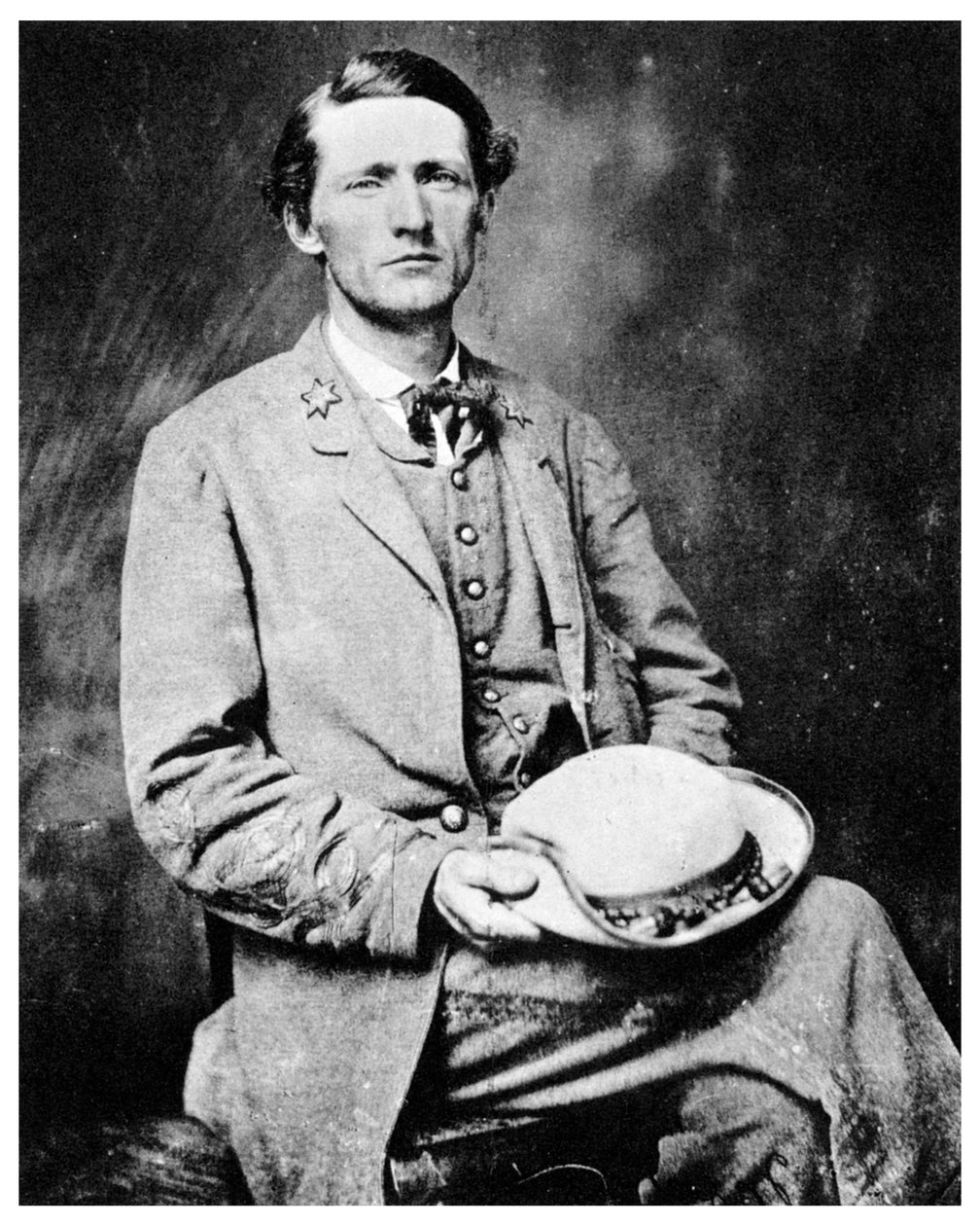 John Singleton Mosby ezredes, amerikai konföderációs katona, 1860-as évek 1955 alkotó: Unbekannt